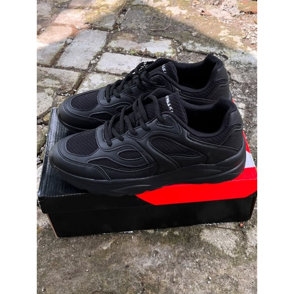 SEPATU PRIA/ WANITA MURAH AIR WALK CLARK MONO BLACK