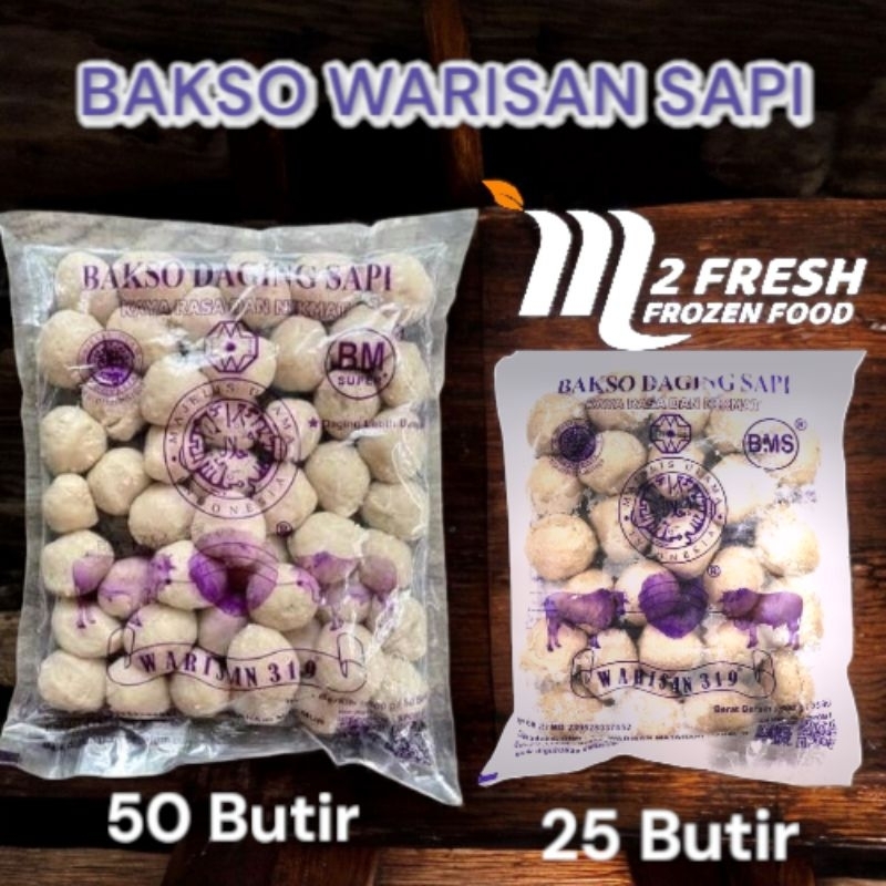 

bakso warisan 500g |isi 25 | isi 50