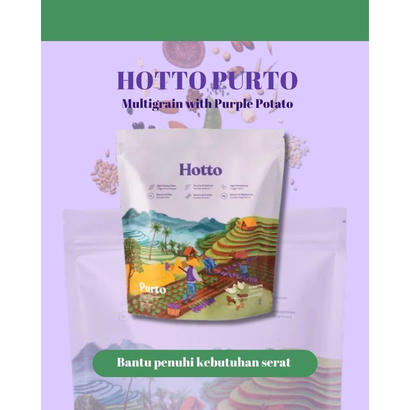 

Hotto Purto 16 Sachet Multigrain with Purple Potato - 1 Pouch 16s