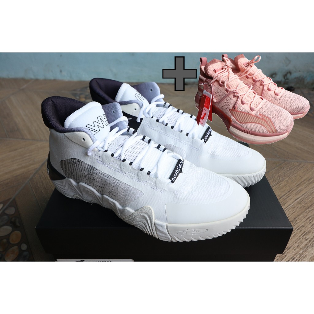 Promo Lebaran Plus Harga Lebih Murah Sepatu Basket New Balance Kawhi 2 + Lining Speed VI, BNIB dijam