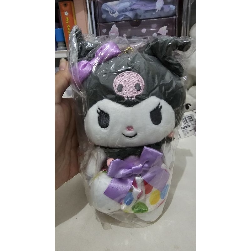 Kuromi Sakuma Drops & Mascot Holder original ori sanrio japan