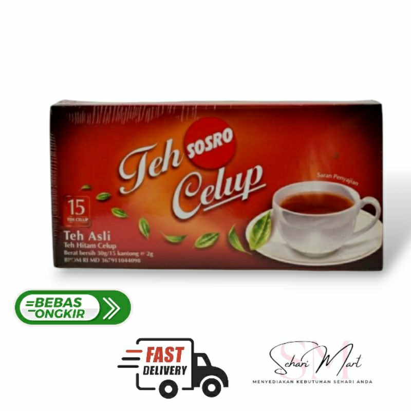 

Teh Celup Sosro isi 15pcs