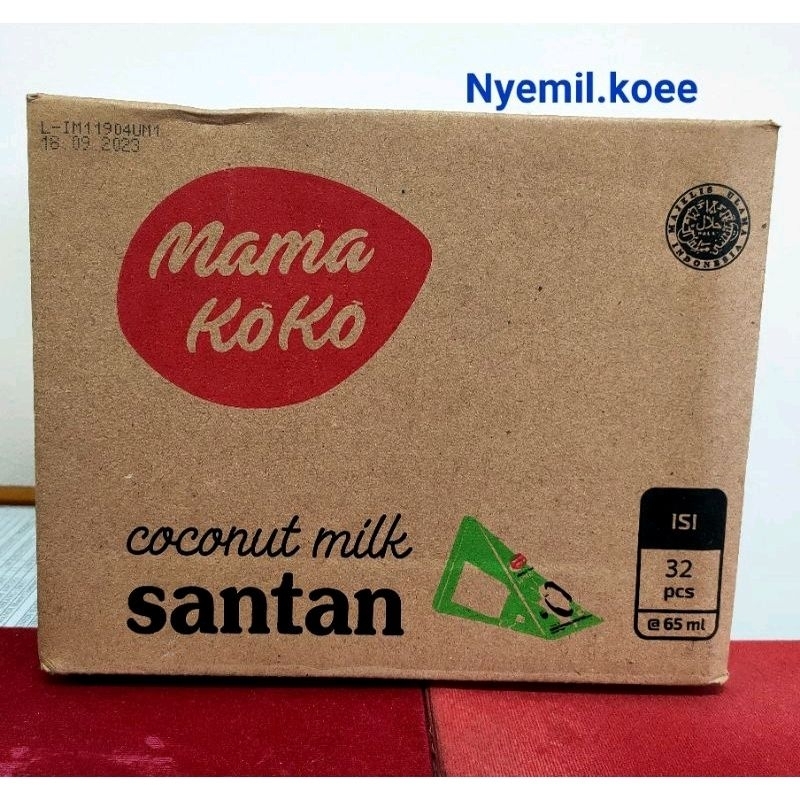 

6 pcs Santan Cair MamaCoco 65 ml