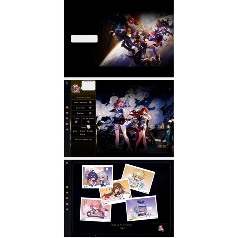 

Honkai Star Rail Planner Undated