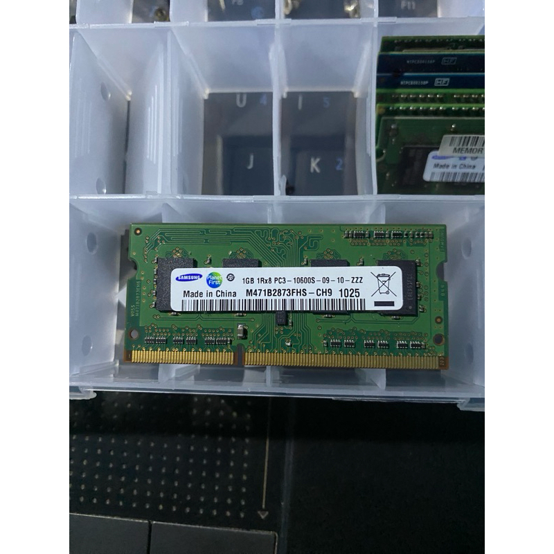 RAM LAPTOP SAMSUNG 1GB 1Rx8 PC3 10600S