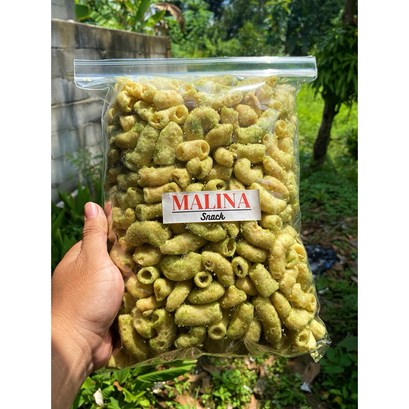 

Makaroni Rumput Laut Malina - enak - gurih - asin - renyah - seaweed 350gr