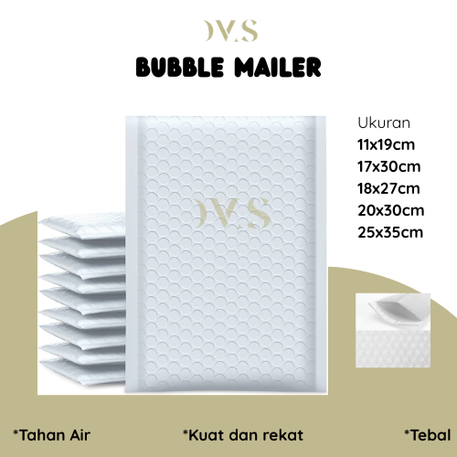 

Amplop Packing Bubble Mailer Simple- White