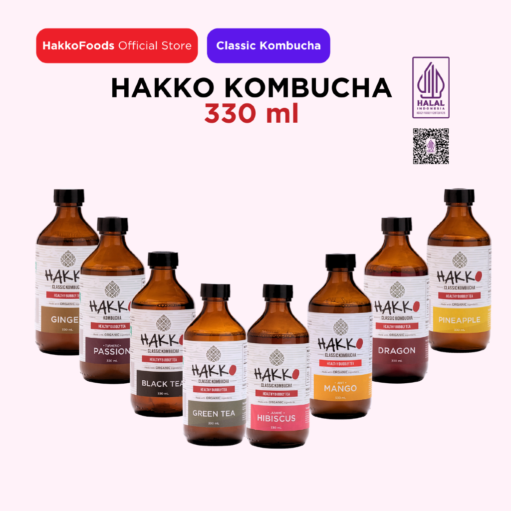 

Hakko Kombucha Variants 330 ml