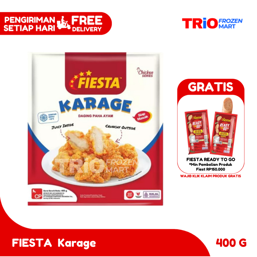 

FIESTA CHICKEN KARAGE 400GR
