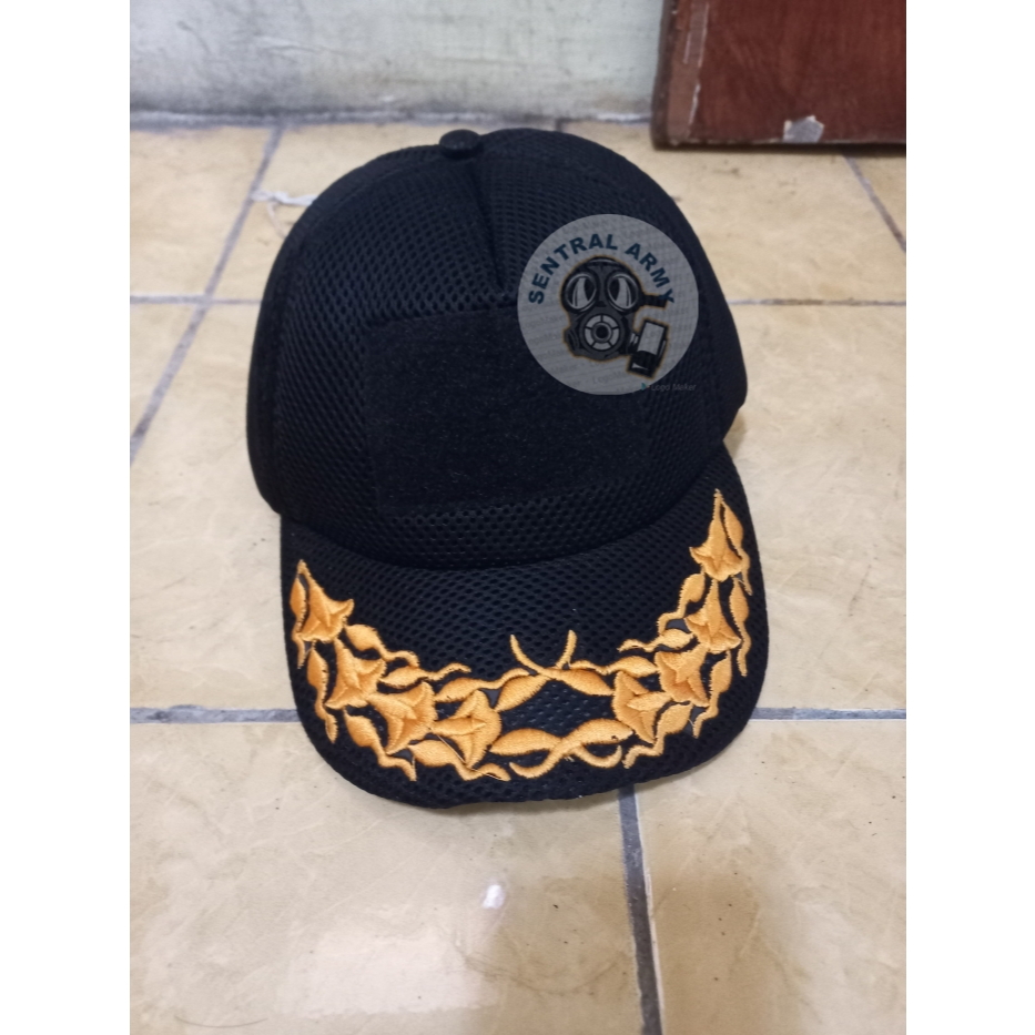 Topi Jaring Perwira Topi Lapangan Pamen MENWA