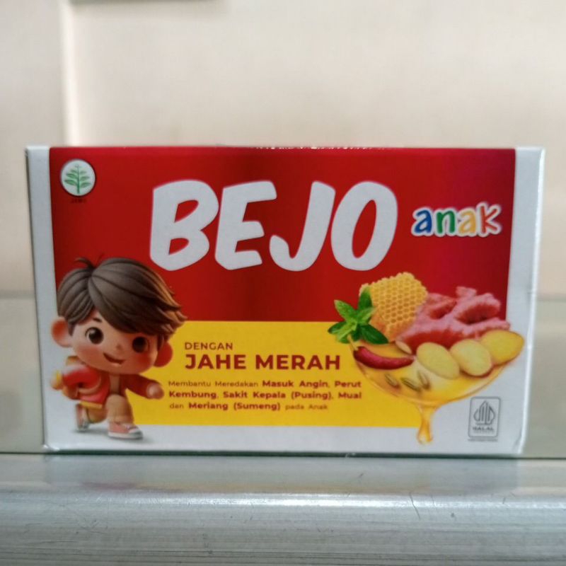 

Bejo Anak Jahe Merah 4 Saset