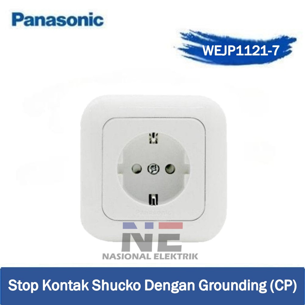 Panasonic | Stopkontak WEJP1121-7 (CP) & Stopkontak WEJP1131-7 (Non CP)