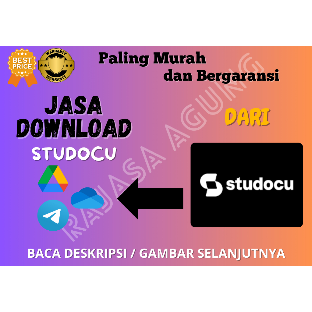JASA UNLOCK DOWNLOAD DOKUMEN STUDOCU PROSES CEPAT DAN MURAH