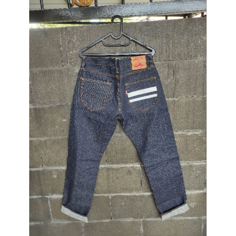 celana denim selvedge momotaro 18oz