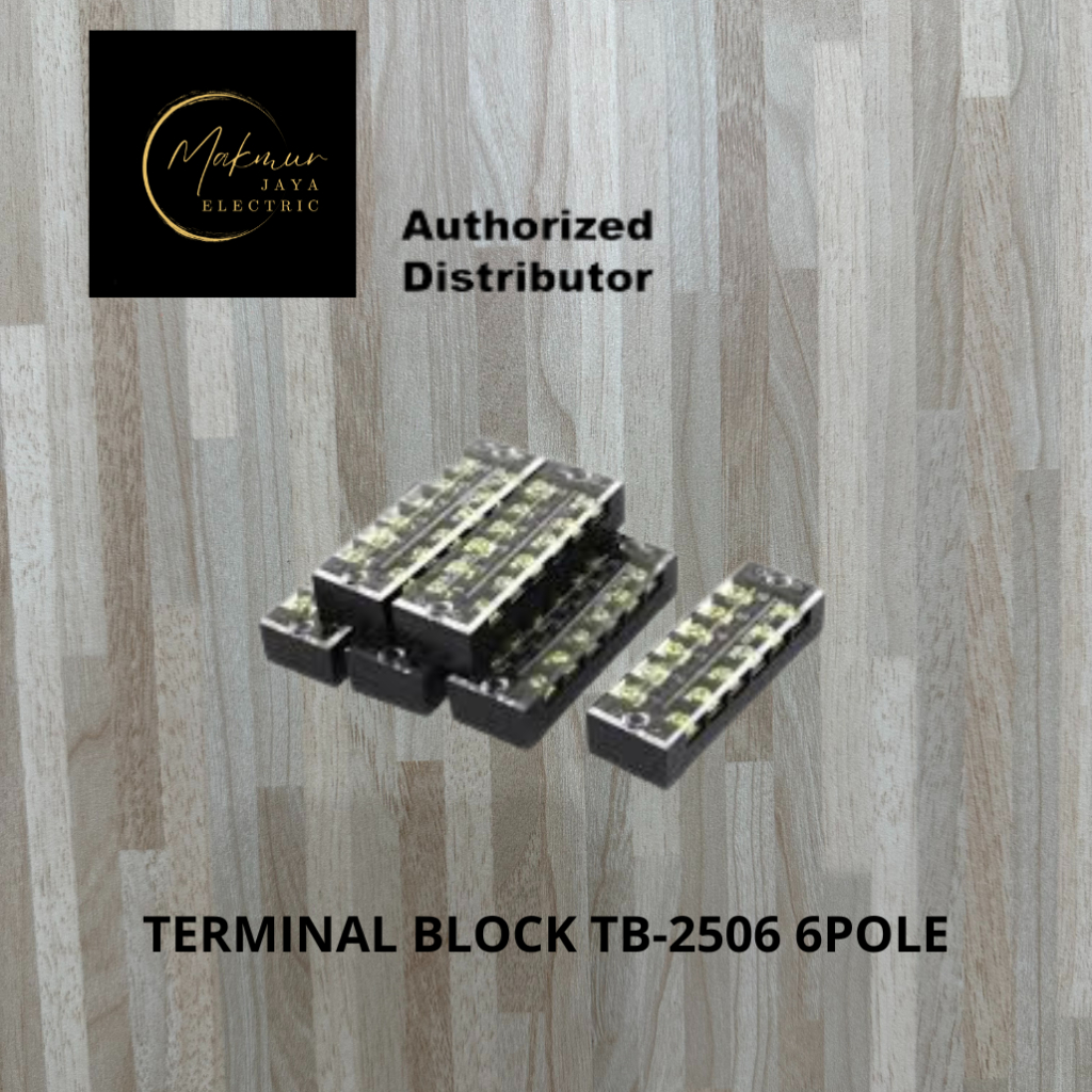 Terminal | Block | TB-2506 | 25A | 6 | Pole | Terminal | Listrik | 25A | 6P | Terminal | Kabel