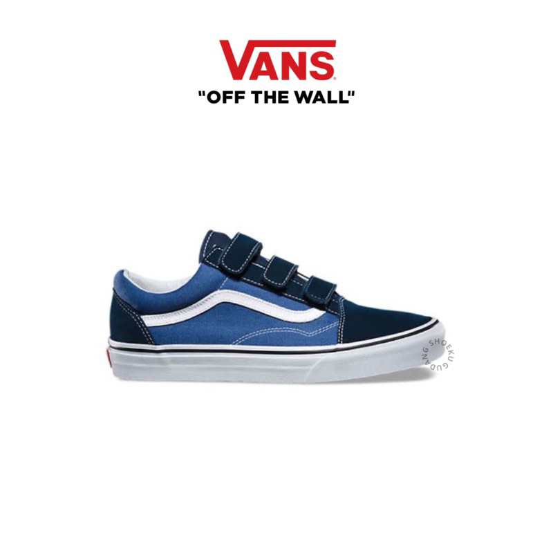 Vans Old Skool Velcro Classic Navy White