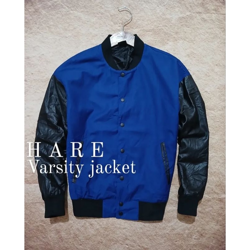 Jaket vaesity keren HARE tangan semi kulit second/bekas/preloved