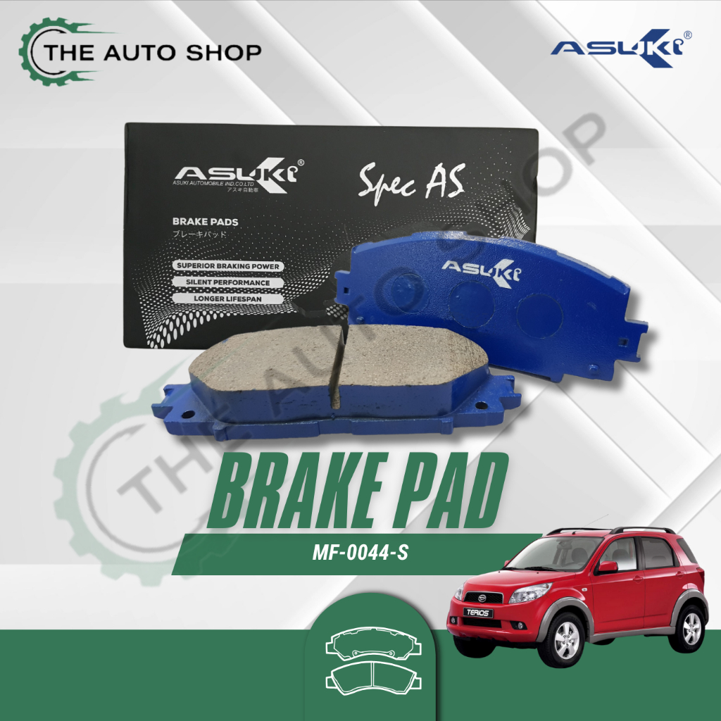 Brake Pad Kampas Rem Depan | DAIHATSU TERIOS | 04465-BZ010 | 04465BZ010