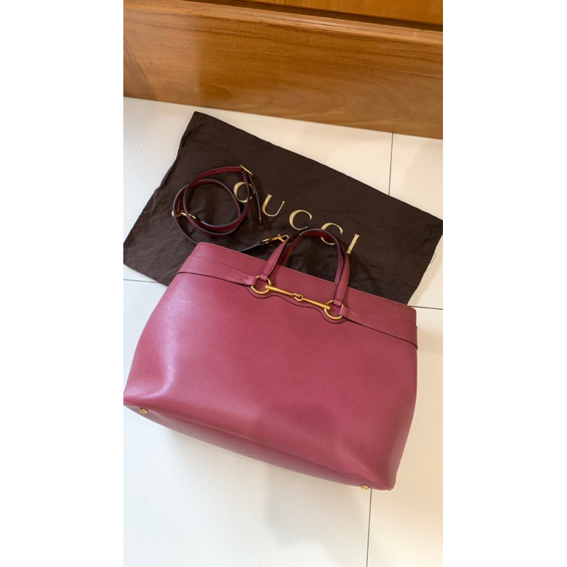 gucci horsebit maroon