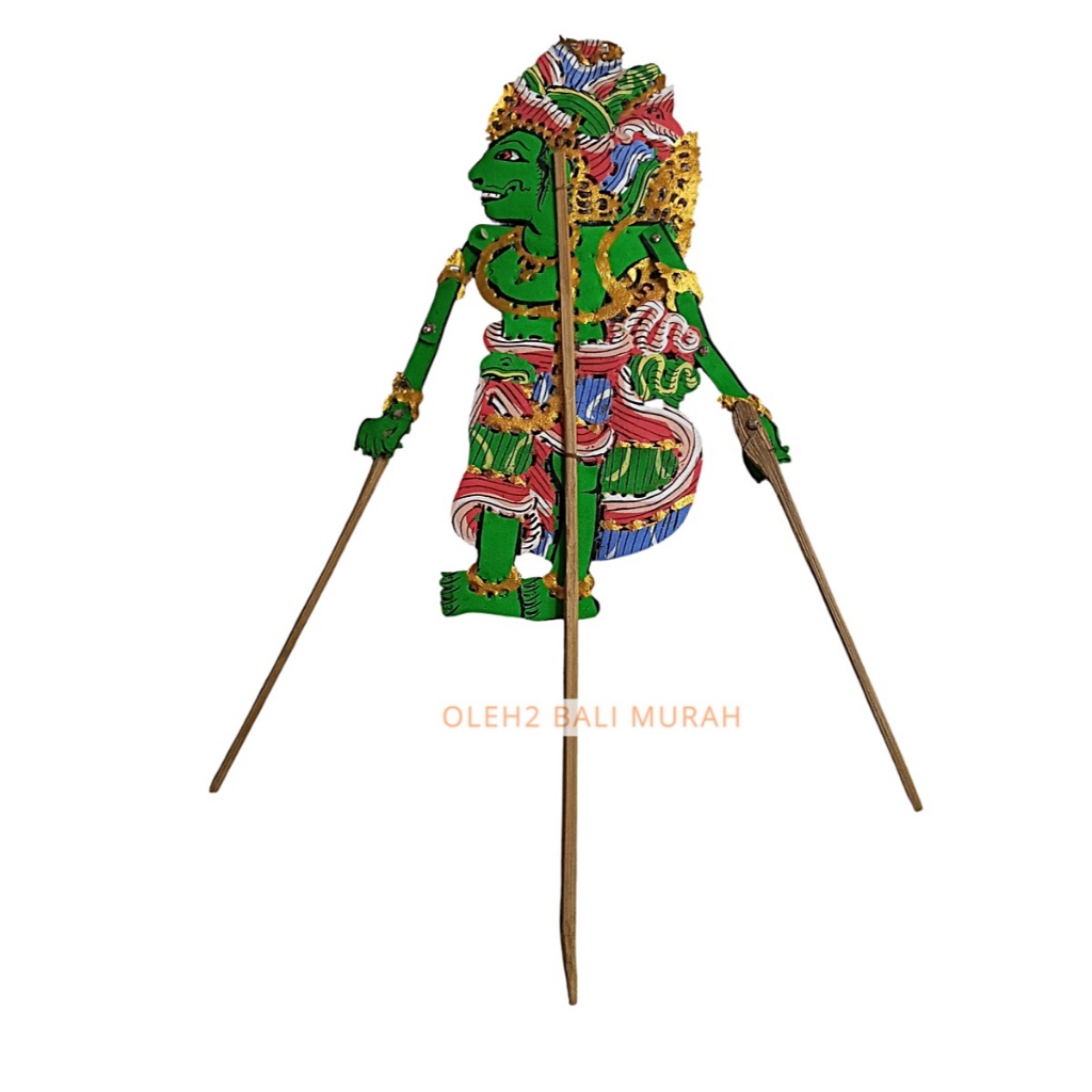 Kerajinan Wayang Kulit Bali Ukuran 20cm– Tokoh Krisna (Asli Handmade Bali)