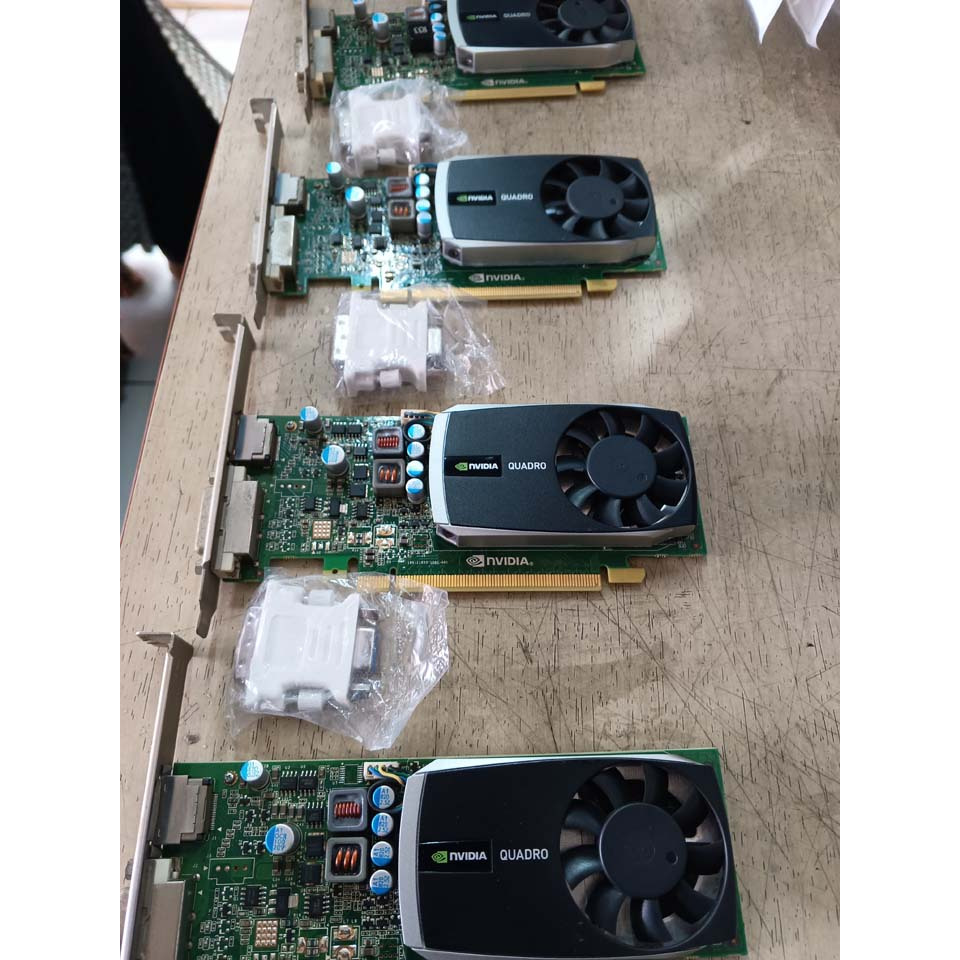 VGA CARD NVIDIA QUADRO 600 1GB 128BIT DDR3 DESAIN