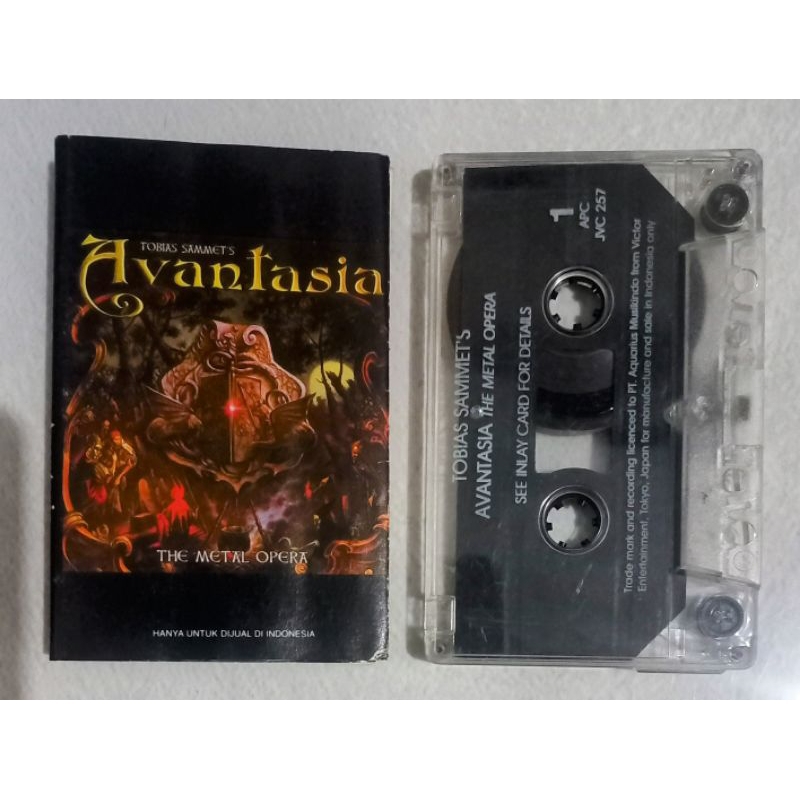 A7. Kaset Pita AVANTASIA Album The Metal Opera