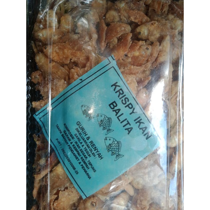 

crispy ikan balita