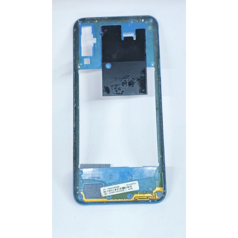 tulang tengah bezel samsung a50 a505f/ds ori copotan