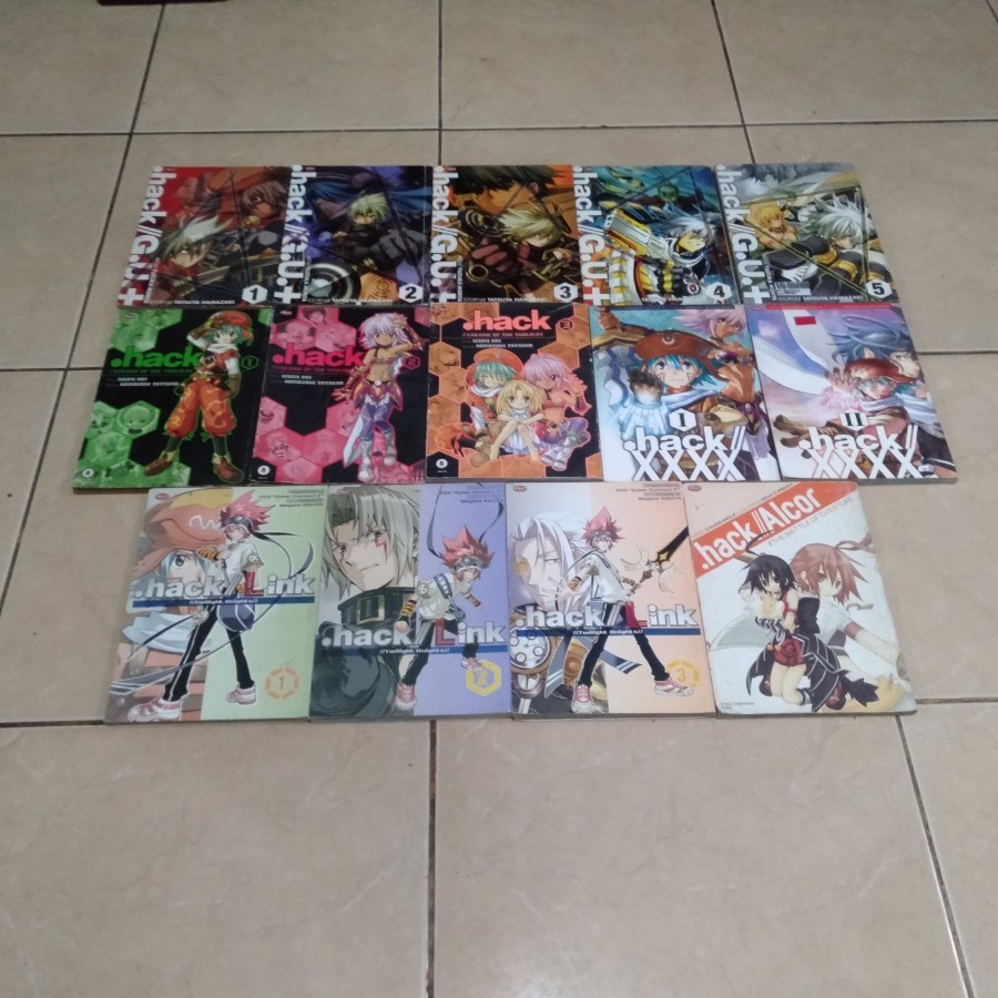 Set komik seri .Hack//