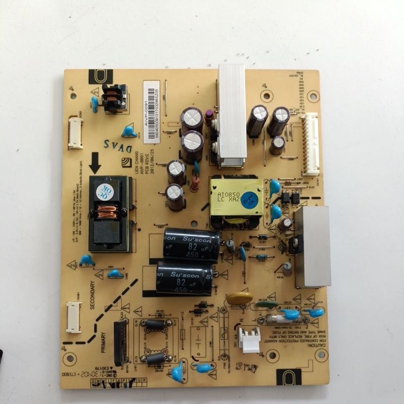 psu power suply regulator sharp LC-24N407I 24n4071 original