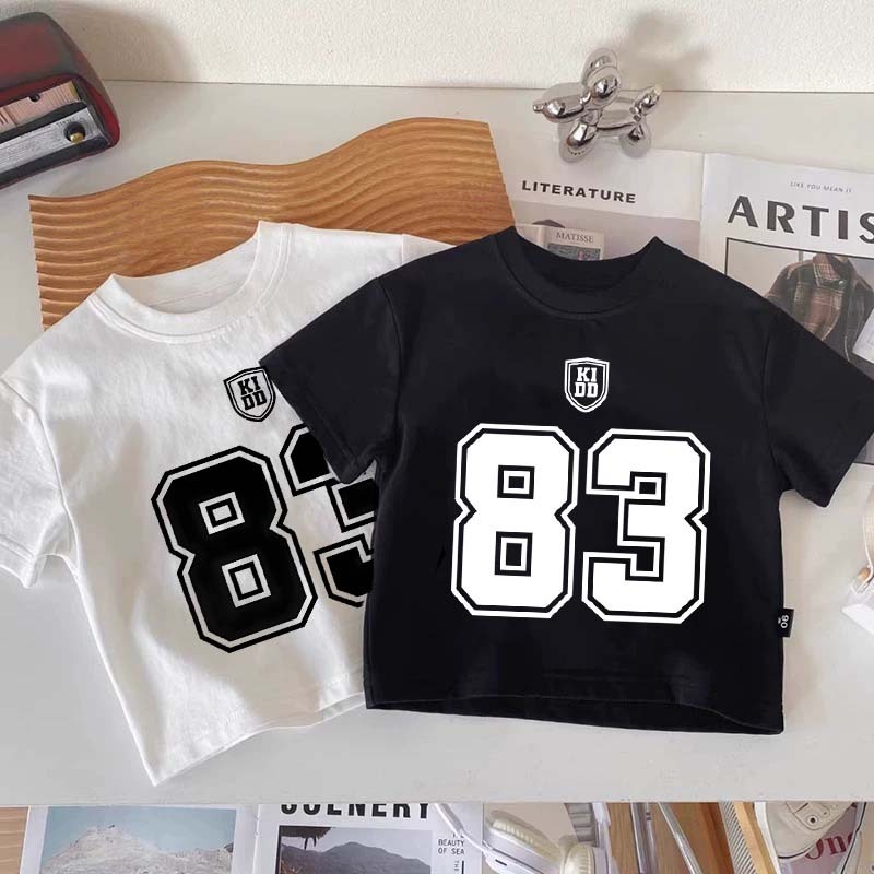 kaos anak unisex | korea style premium baju atasan |Kaos anak | Hitam cocobaby t shirt cotton | Ceta