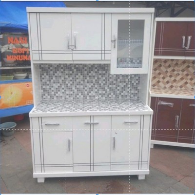 RAK SAYUR RAK DAPUR RAK PIRING RAK KAYU MEJA MAGICOM