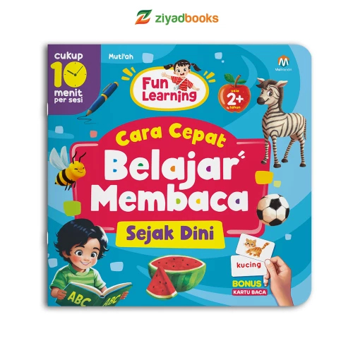 Fun Learning Cara Cepat Belajar Membaca Sejak Dini untuk usia 2 tahun cover baru - buku anak pintar