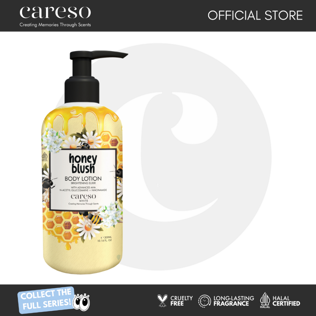 CARESO - Body Lotion - Honey Blush 300ML