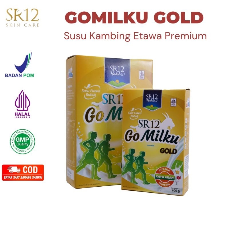 

Gomilku Gold SR12 Susu Kambing Untuk Tulang