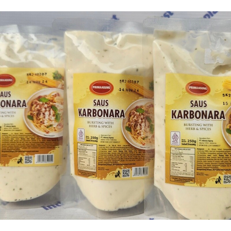 

JKL Saus Karbonara 1 kg Prima Agung