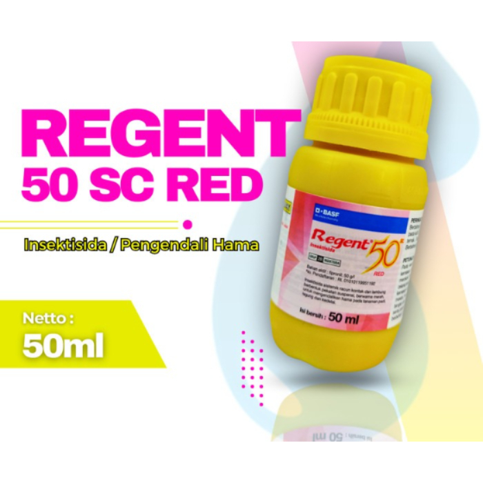 Pestisida Insektisida Fipronil BASF REGENT 50 SC RED - 50ml
