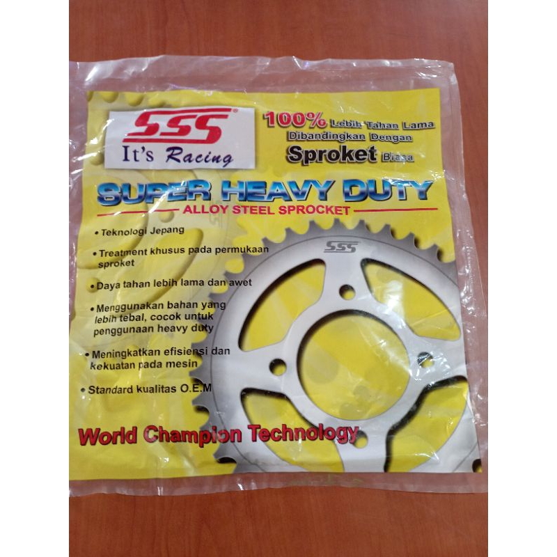 Gir SSS Vixion Scorpio 428 45 Gear Original SSS