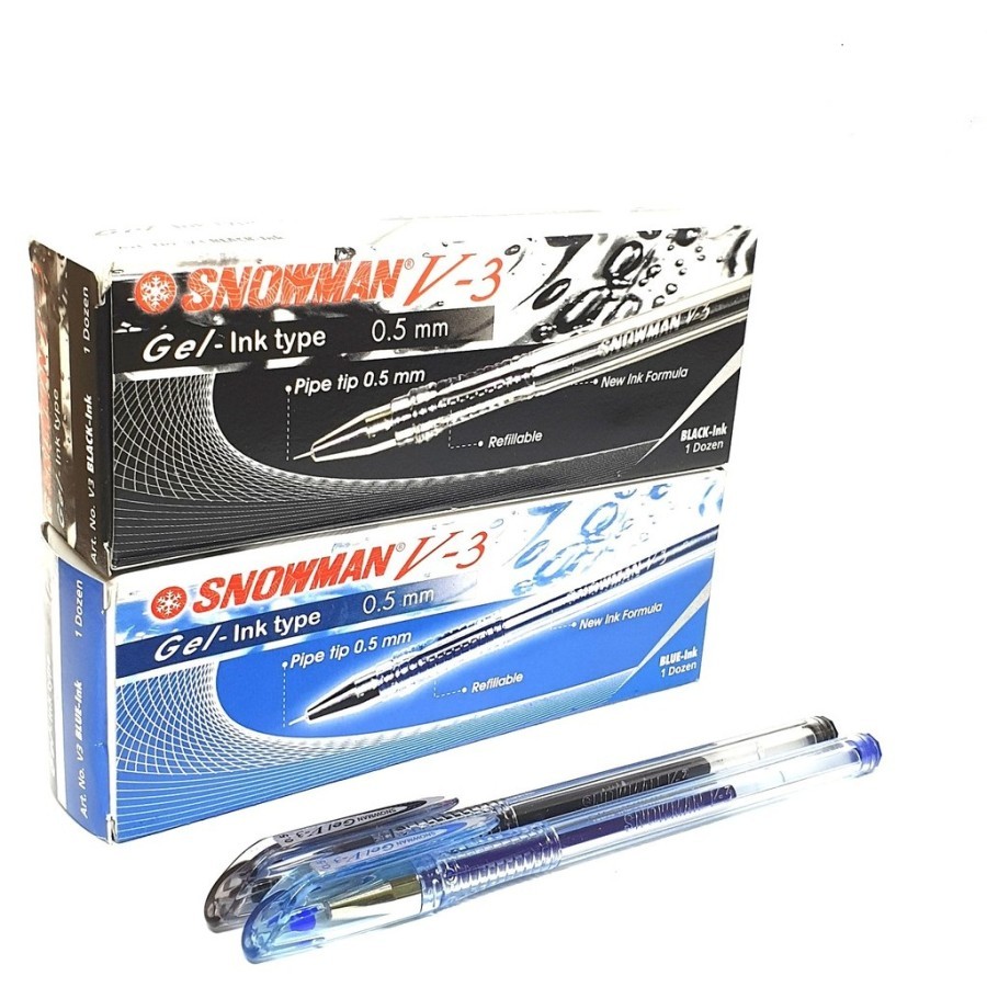 

Pulpen Snowman V3 Gel Ink 0,5mm