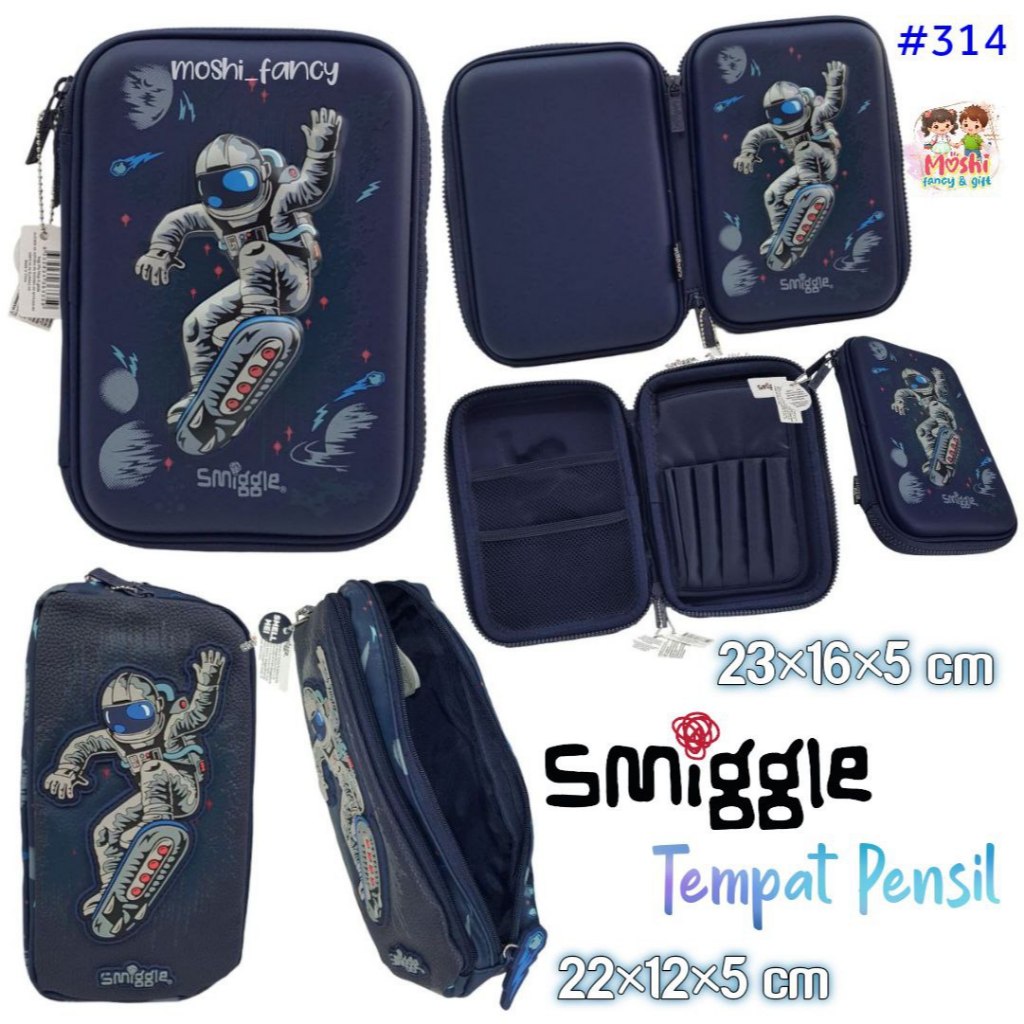 

Tempat Pensil Epic Planet Astronot / Tempat Pensil Smiggle Astronot / Pensil Case Smiggle Cat Anak Laki-Laki Boy / Alat Tulis Smiggle Angkasa