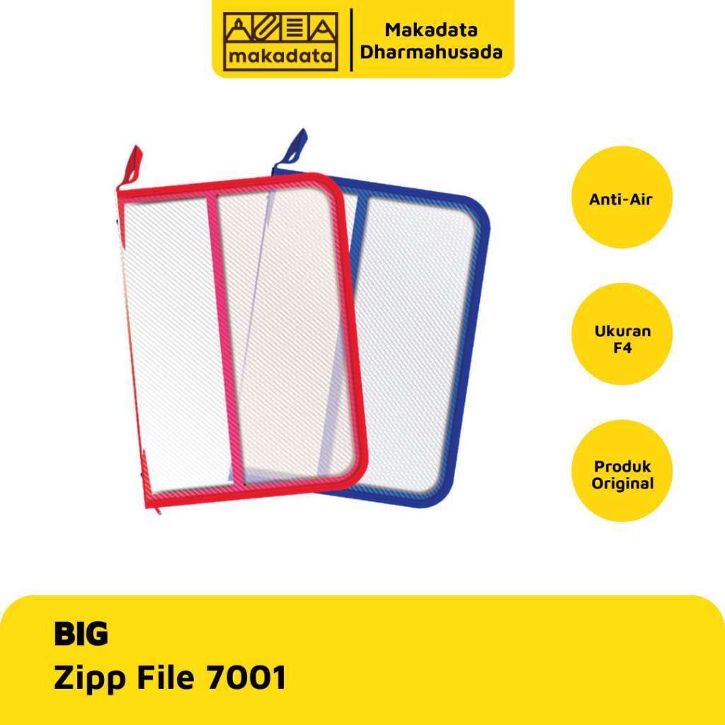 

ZIPP FILE / ZIPPER BAG / MAP DOKUMEN BIG 7001 RESLETING JUMBO MURAH