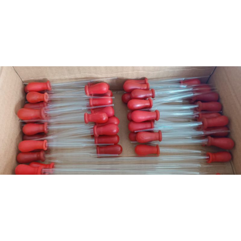 Pipet Tetes Kaca Panjang/Pendek -Pendek Tipis