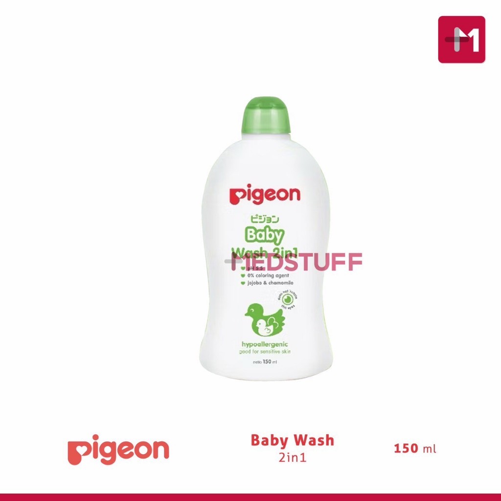 Pigeon Baby Wash 150ml Chamomile Sabun Shampoo Pigeon Sabun Cair Bayi Sabun Pigeon Sabun Mandi Cair 