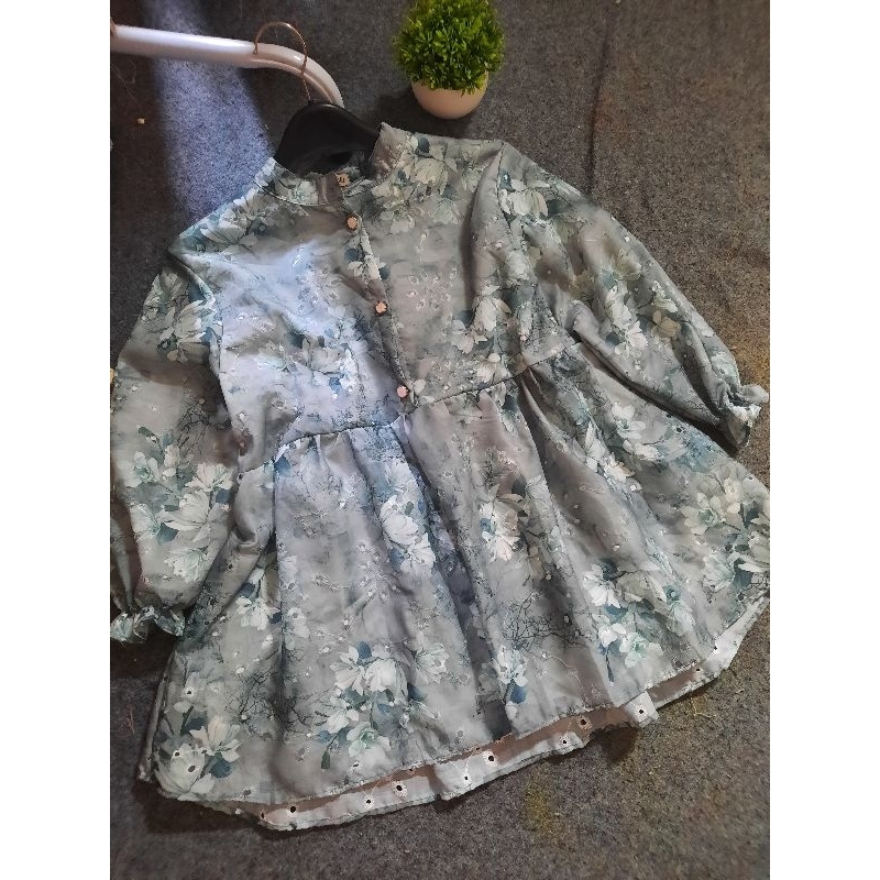 Blouse Katun Bordir |Atasan Katun Bordir