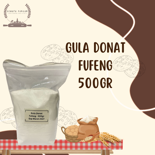 

Dextrose Monohydrate Fufeng /Gula Dingin /Gula Es /Gula Donat Kemasan 500gr
