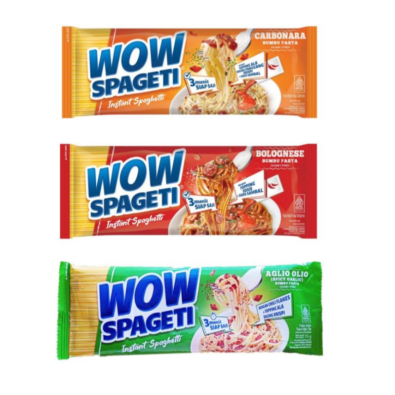 

[AYOBUY.ID] WOW SPAGETI INSTANT SPAGHETTI (1PCS)