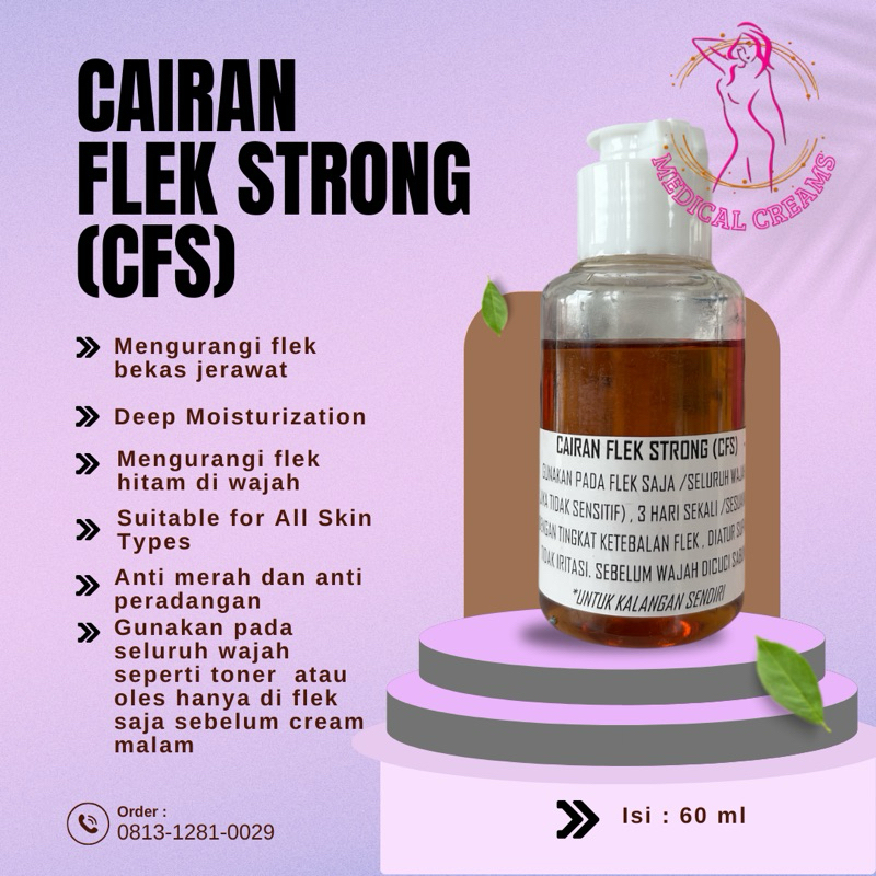 Cairan Flek Strong / Flek Wajah