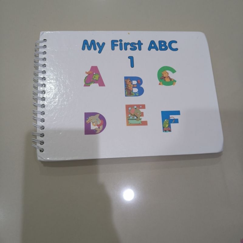 Buku Edukasi Anak My First ABC (preloved)