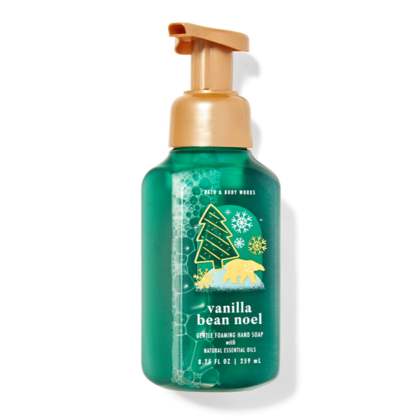BBW Bath and Body Works - Hand Soap Gentle & Clean Foaming Sabun Cuci Tangan Vanilla Bean Noel 259ml