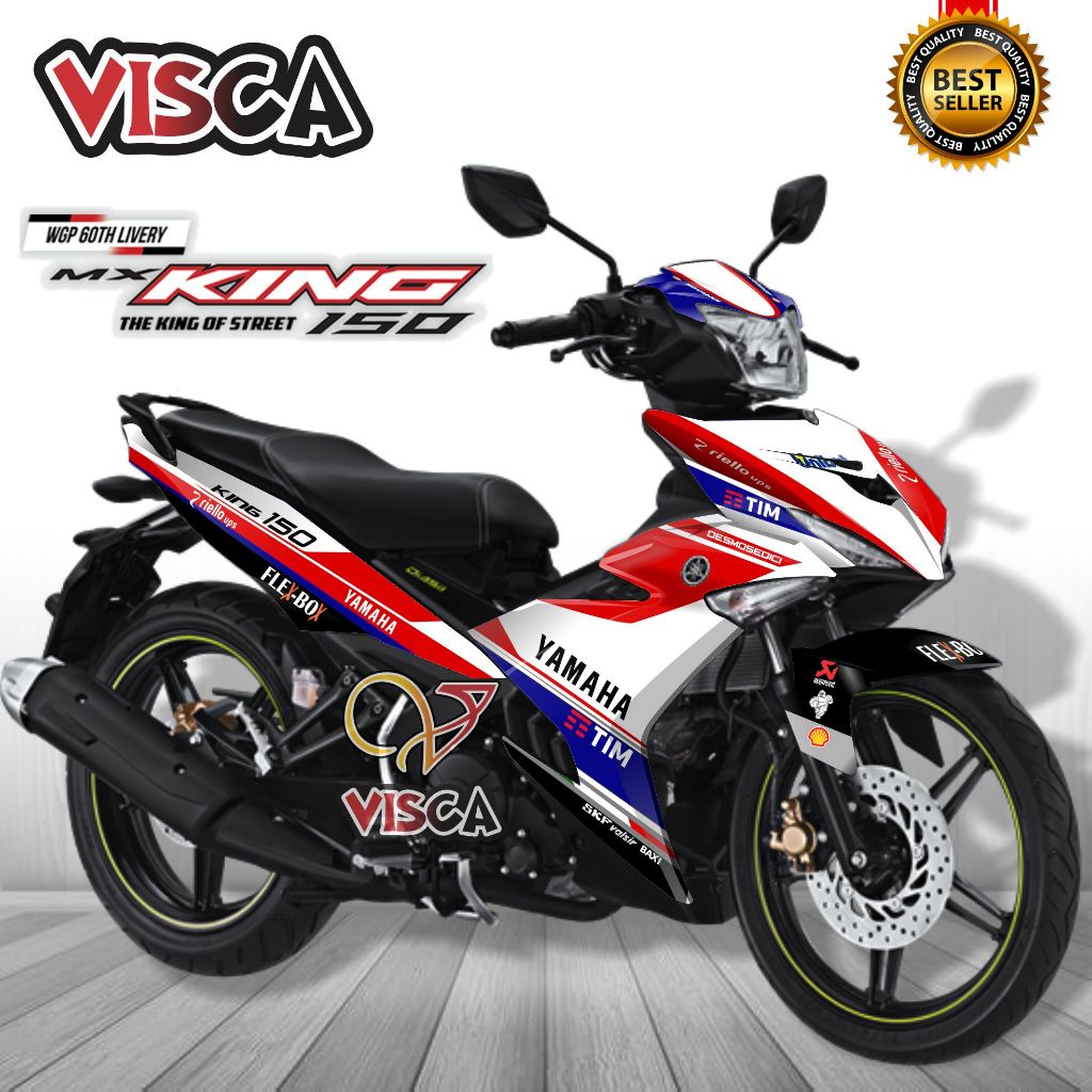 Decal Mx King 150 Full Body Dekal Mx King 150 Full Body Stiker Mx King 150 Full Body Variasi Stripin